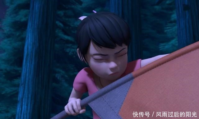 强哥|熊出没光头强初次见赵琳,就撒了个大谎言,赵琳听完都懵了