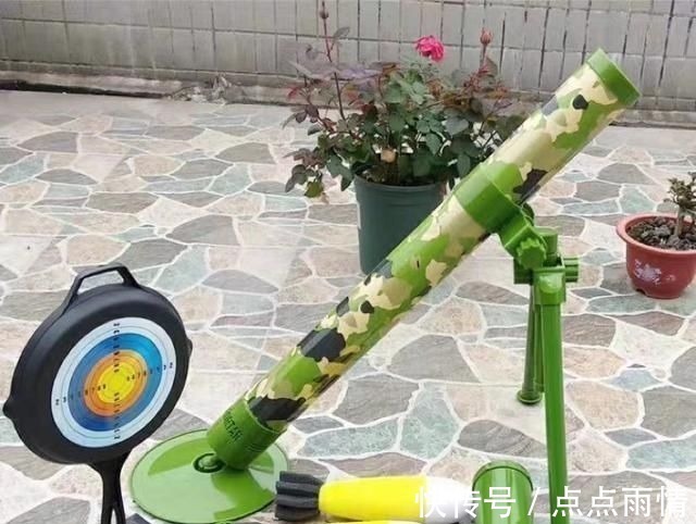 孩子|玩具测评山寨版迫击炮,拿这个治熊孩子一秒立马搞定