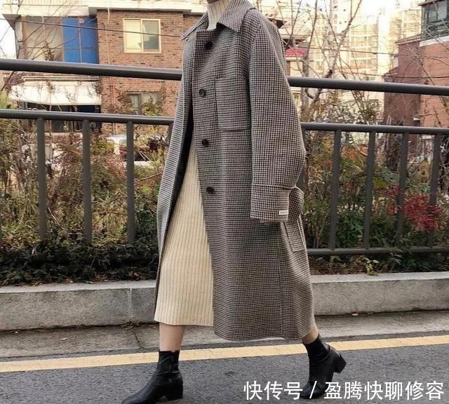 互搭|大衣+裙子=冬天最优雅的女神装