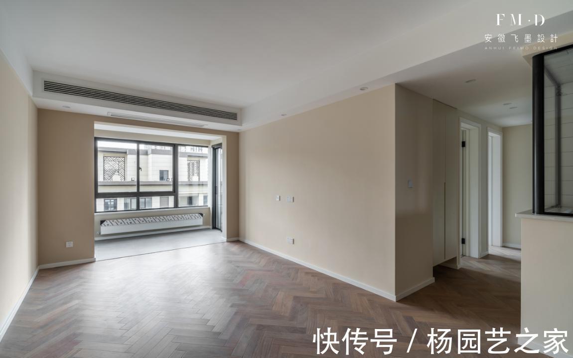 日式|99㎡硬装结束，邻居上门参观特羡慕，北欧+日式风格，越看越舒心