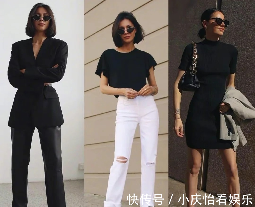 夏季|人人都有的“黑色单品”,夏季记住4个搭配原则,轻松当个时髦精