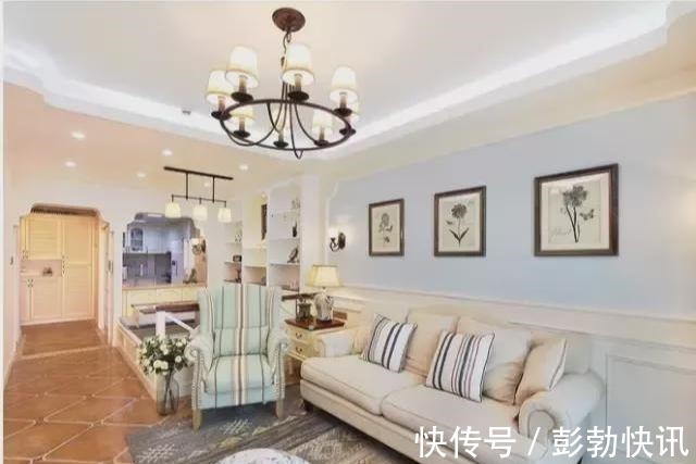 客厅|晒一下109㎡新房,第一次见客厅旁边做个榻榻米,自然又清新!