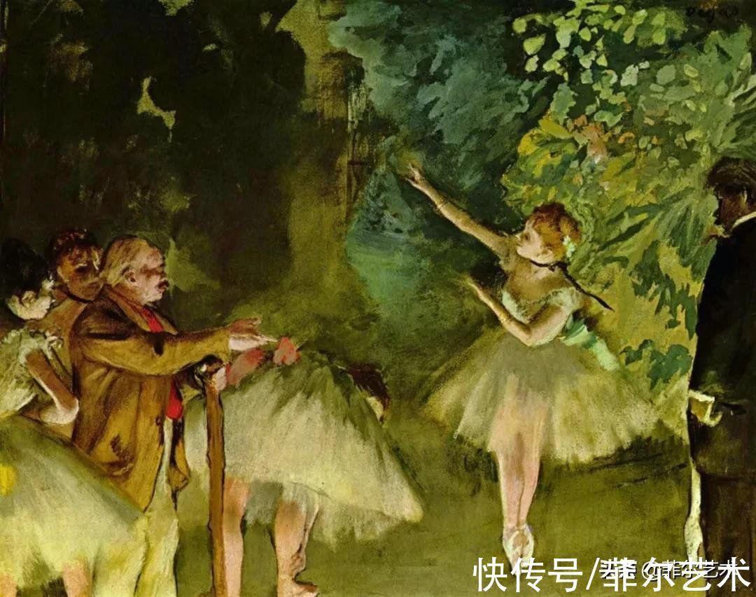 安格尔$法国艺术大师埃德加·德加舞女125幅油画作品,美翻了