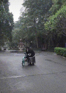 |搞笑GIF:地铁上遇到的小姐姐,真想去她们公司上班