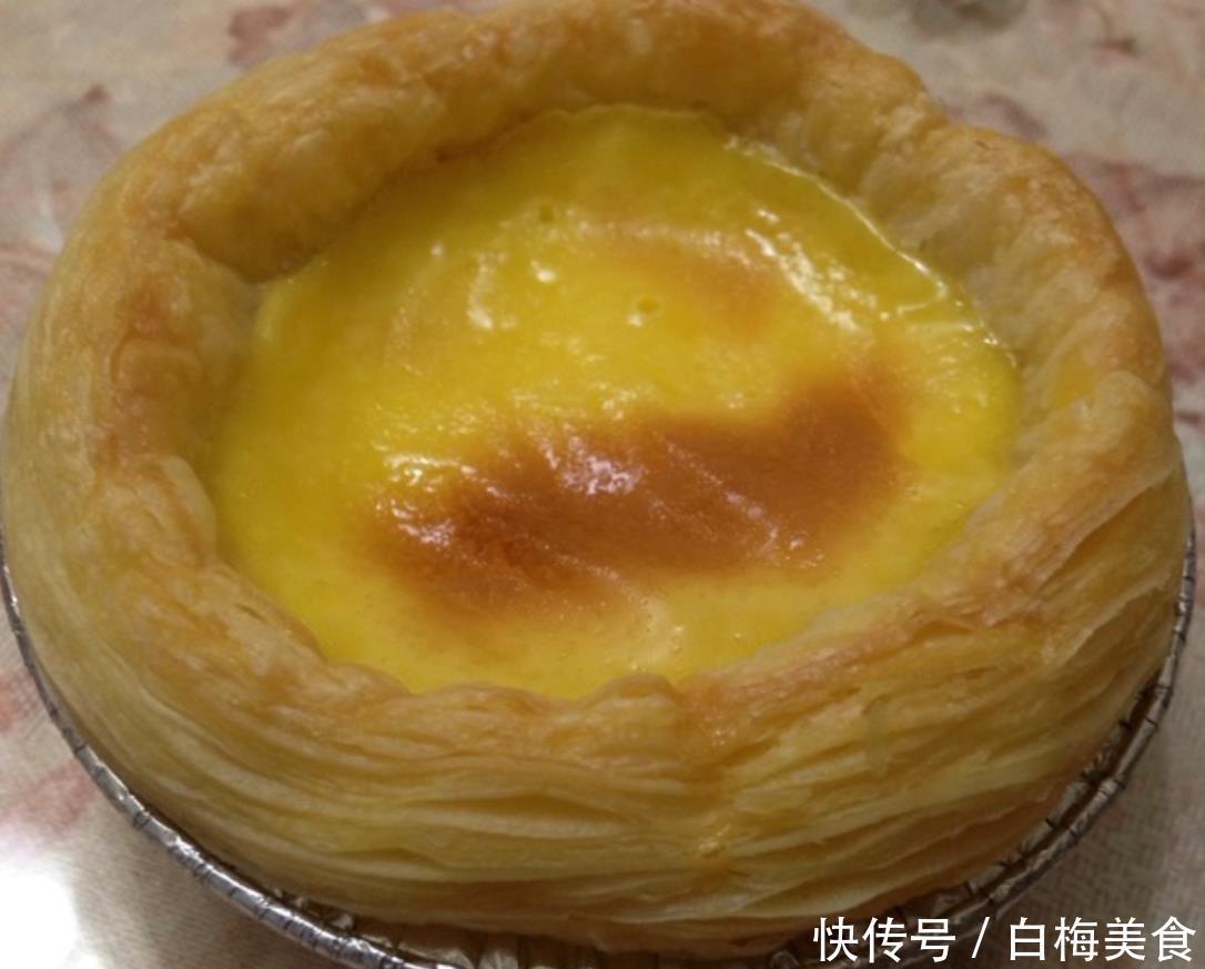 教你不用淡奶油做蛋挞，做法用料都超简单，想吃不用出去买了