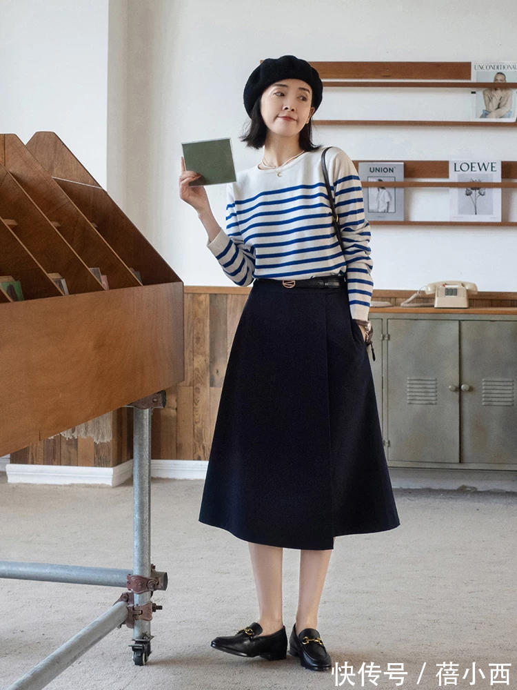 美女 半身裙这样穿真的很好看,不信你试试这5款,每一条都超有女人味