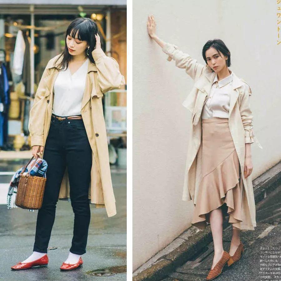 doris 风衣有了，内搭怎么穿才好看要“领”都在领子上