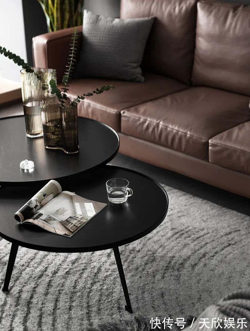 客厅|135㎡现代简约,高级时尚黑白灰,生活舒适而唯美