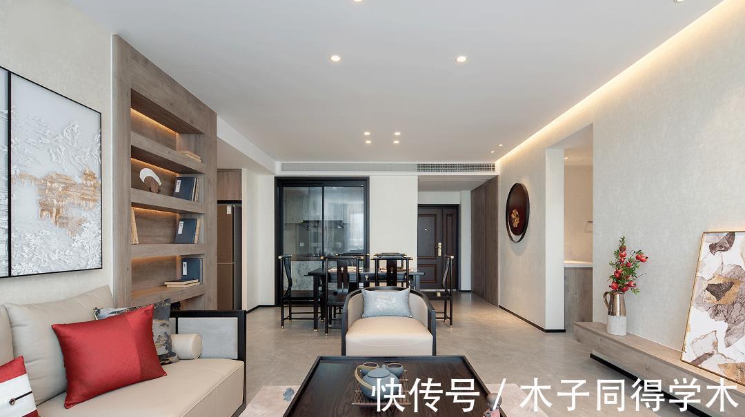 中式|140㎡典雅新中式风,饱含文化底蕴,让新家充满了归属感!