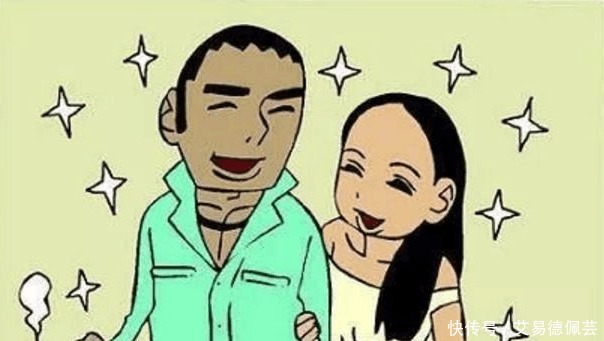 搞笑|搞笑漫画：寿司店里的情侣