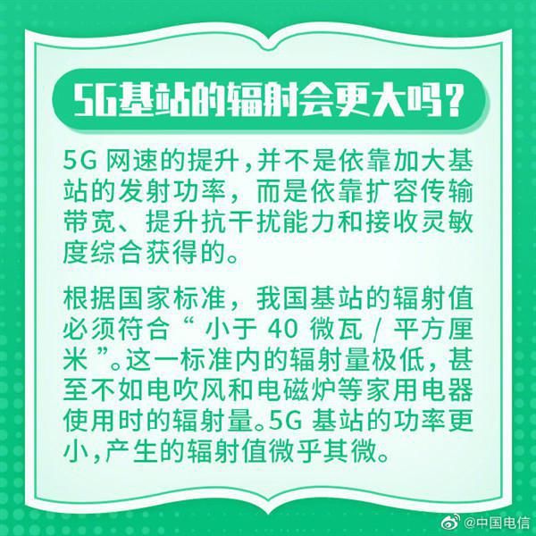 辐射|5G基站密度越大辐射越大？官方答案来了