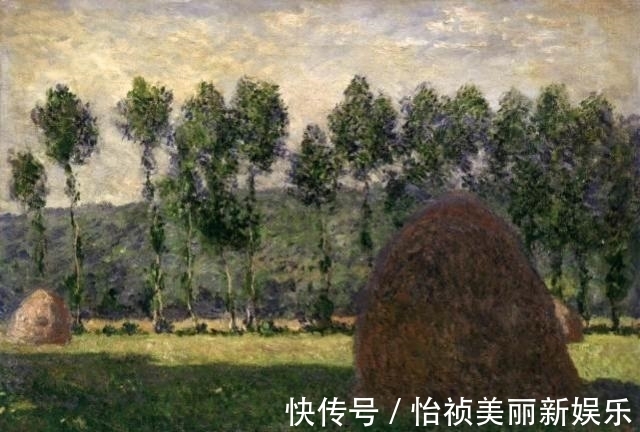 油画@他画了一堆草垛,卖了7个亿,放大5倍,专家叹服:这根本不是画