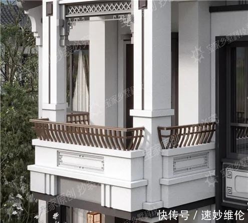 m晒一晒我老家的三层小别墅,超爱这种中国风