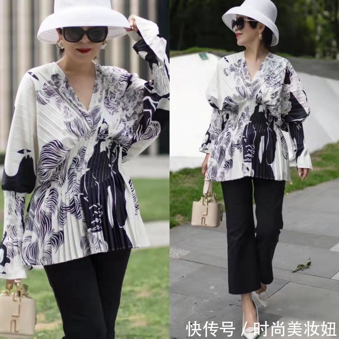 半身裙|这才是“奶奶辈”的衬衫穿搭,掌握4个穿搭技巧,优雅到骨子里