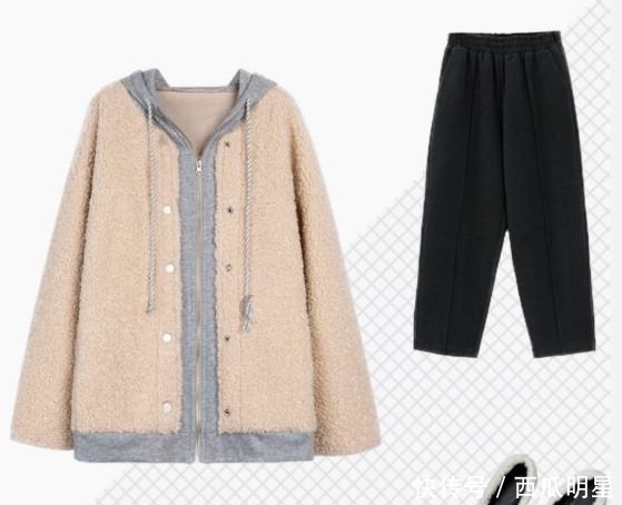 毛绒|小个子女生冬季日常穿搭,毛绒外套搭半身裙显高显瘦,保暖又优雅