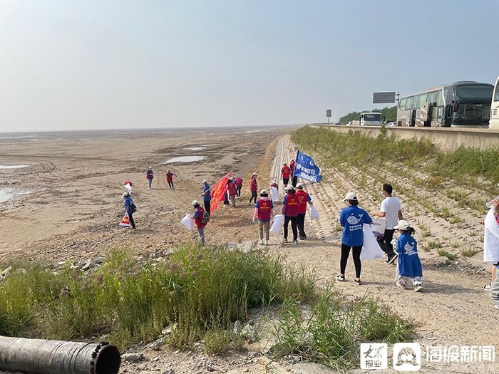 美丽中国|守护美丽岸线 黄河口在行动 东营经济技术开发区开展2021第五届全国净滩公益活动