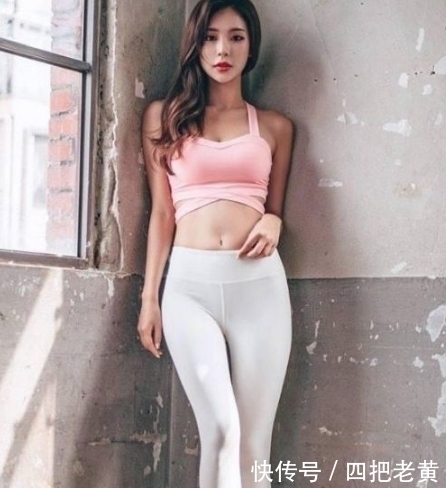 小蛮腰|紧身打底裤美女,A4小蛮腰,展现出不一样性感女人气质