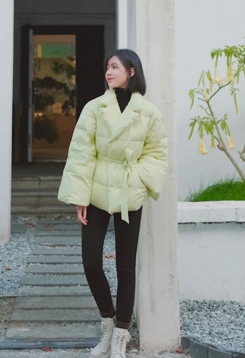 裤子 今年流行“羽绒服+裤子”,日常舒适又保暖,随便穿穿都有好气质