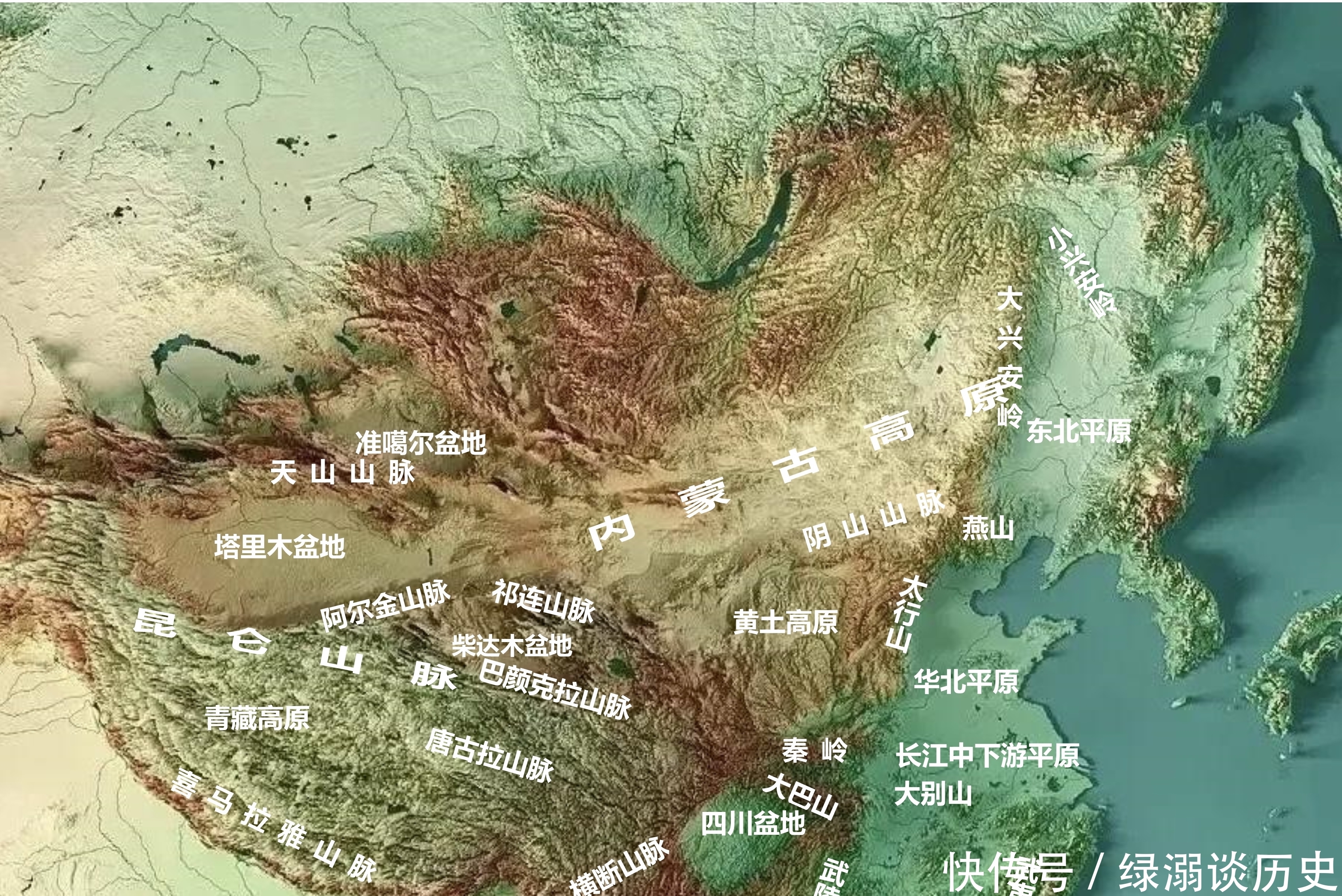 从一张三维地图，看中国浩荡历史