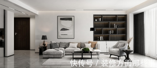 收纳|162平现代风设计功能与美感都恰到好处,冷静大气美感太好了