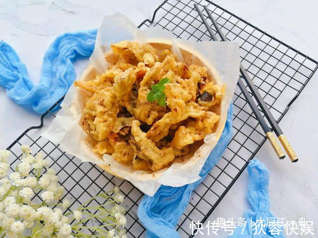 正确做法|椒盐蘑菇要不要焯水,很多人做错了,难怪不酥脆,教你正确做法