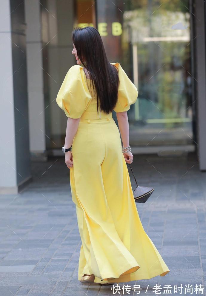 拜拜肉 黄色裤裙,温暖明亮,更显肤白,你能hold住吗?
