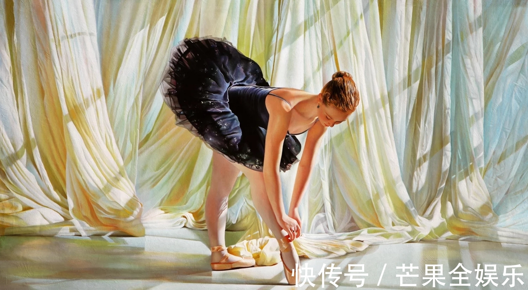 惊艳#只能用惊艳来形容如此唯美的画作——舍夫斯基的油画艺术