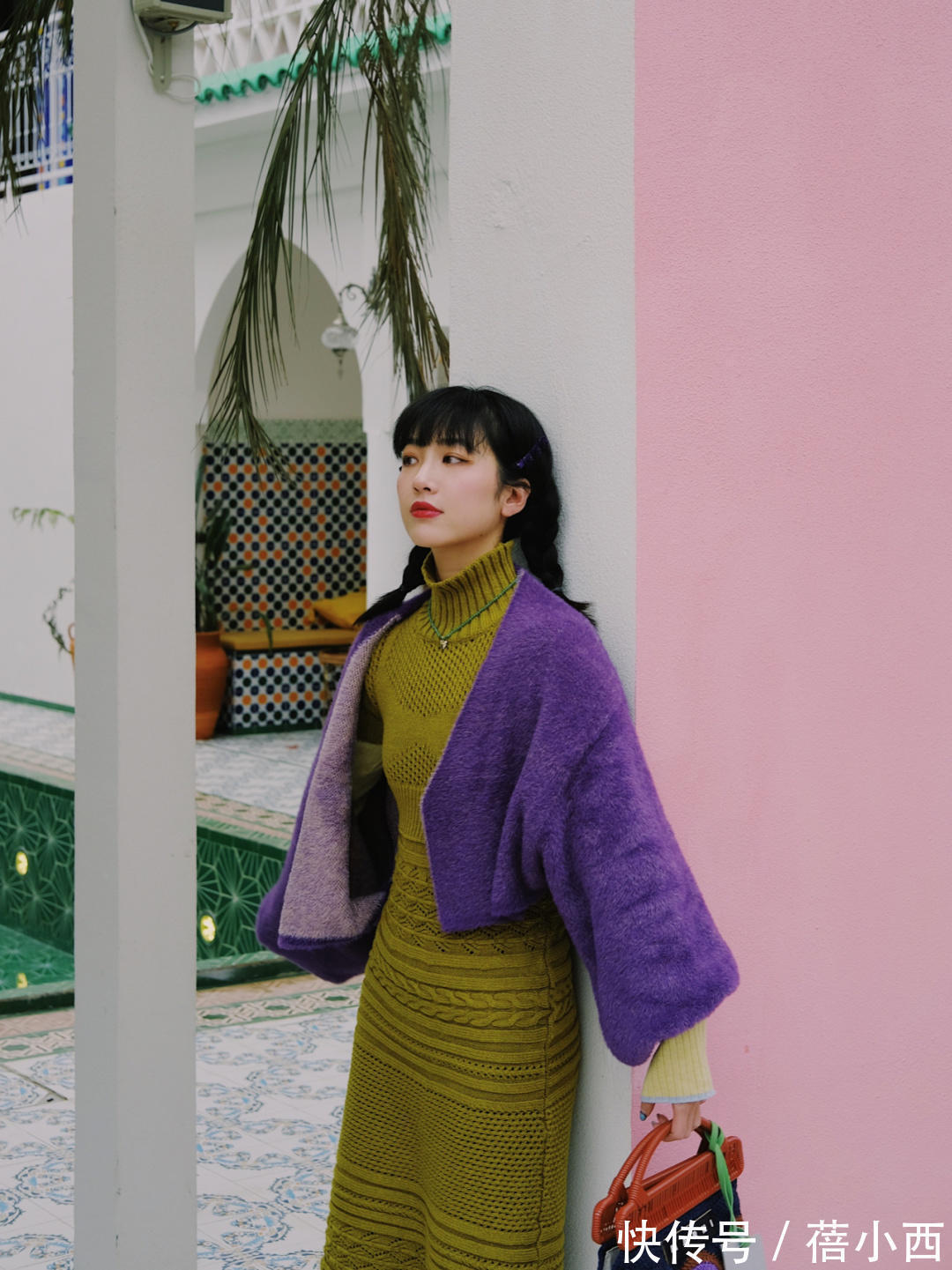 针织连衣裙 冬天穿衣内搭怎么选?直接入手“针织连衣裙”,温柔、大气又chic