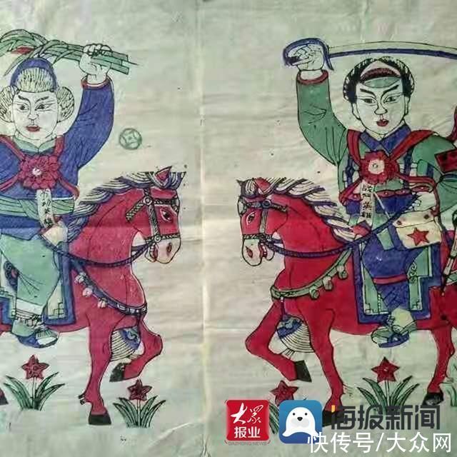 新年|好品山东丨菏泽冀鲁豫边区木版年画：革命年代的不朽印记