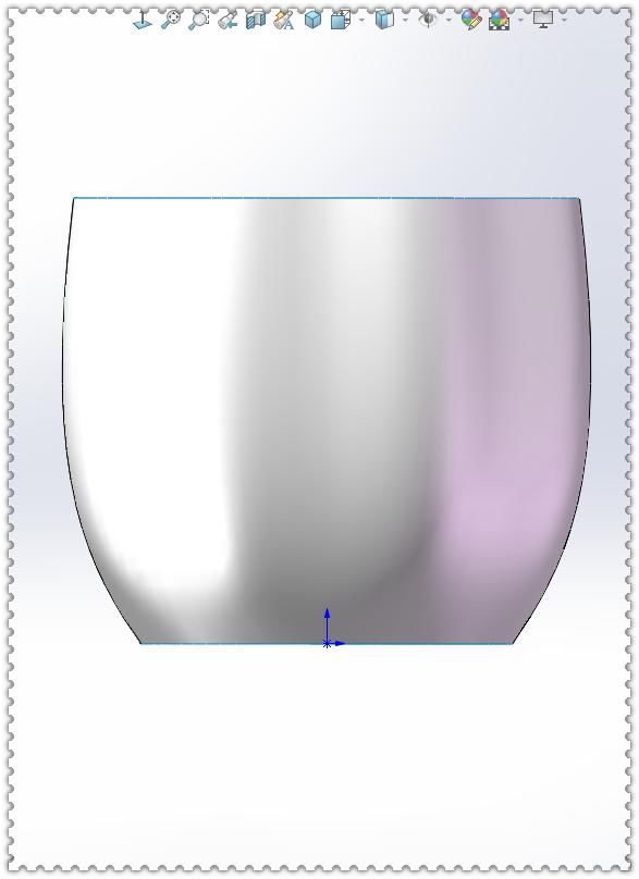  简单|用SolidWorks画一个扭转的水杯，此图太简单了