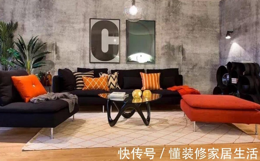 工业风|客厅装修别再选老土设计了,越来越多人这样装,住几十年不过时