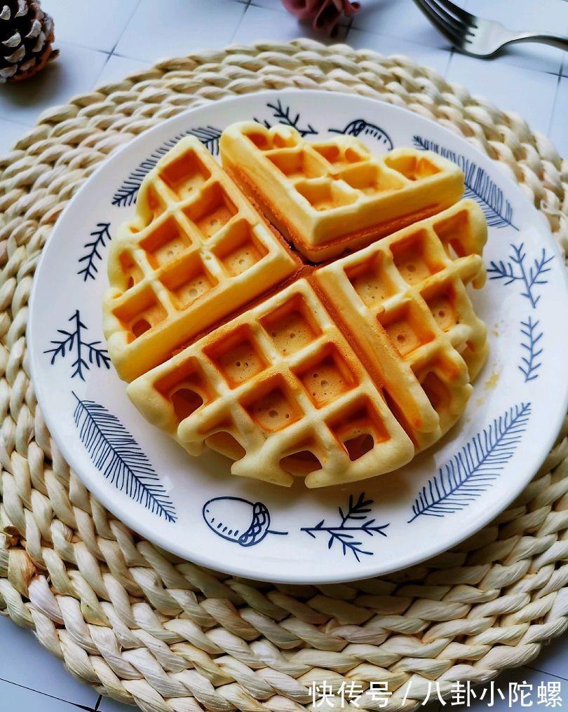 原味华夫饼|自制原味华夫饼，自己学会做法，再也不用出去买了，省钱了