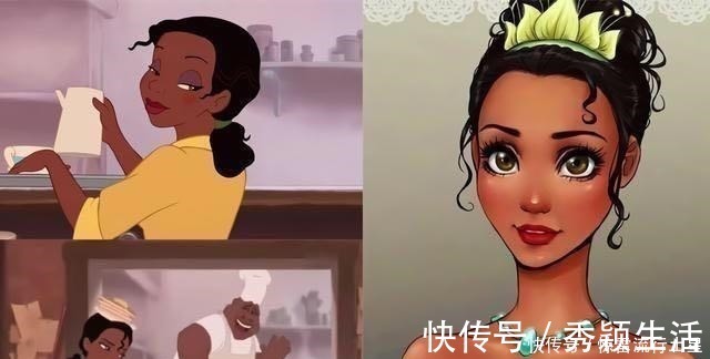 花木兰|日漫风的迪士尼公主,爱丽丝公主神仙颜值,花木兰美若天仙!