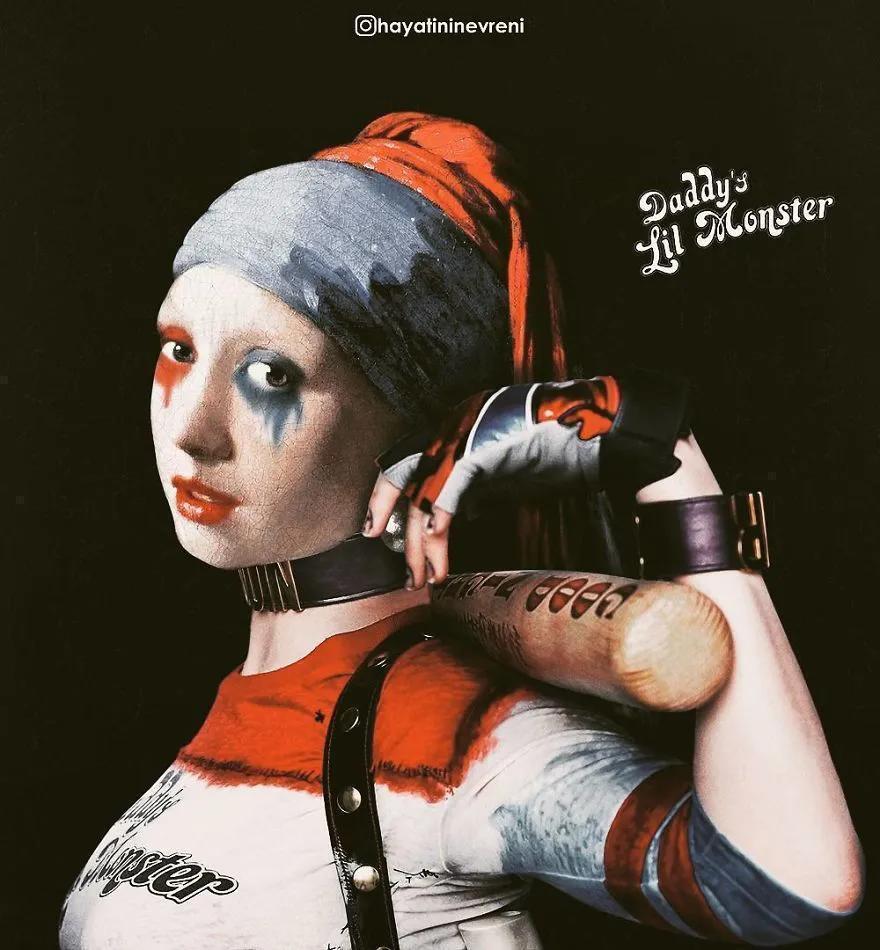 阿尔勒!艺术PS大神恶搞世界名画,梵高和蒙娜丽莎哭晕在厕所…