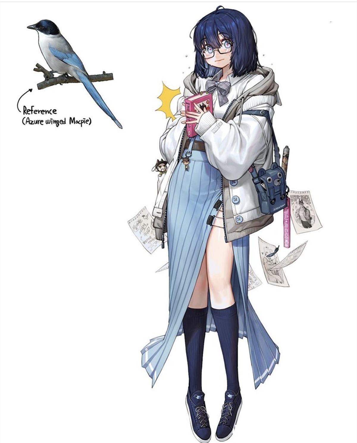 拟人化|会飞的不一定都是鸟类和昆虫,还有可能是二次元拟人化的女主角