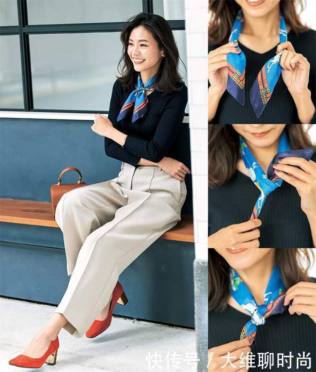 造型师|羊毛围巾如何戴,才没有缩脖子感,日本造型师的方法原来超简单