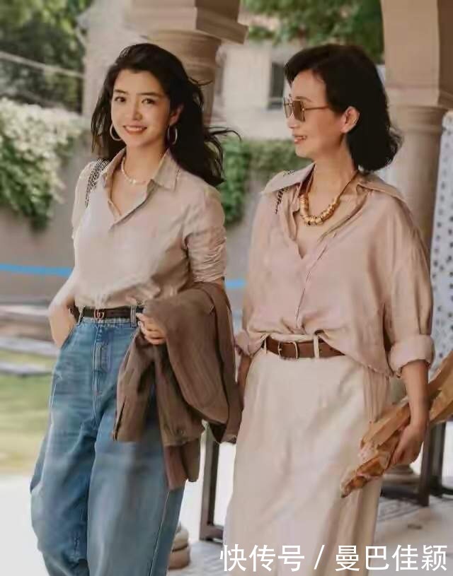 女性|中年女性把小黑裤扔了吧!跟着三木妈妈这样穿,减龄还优雅