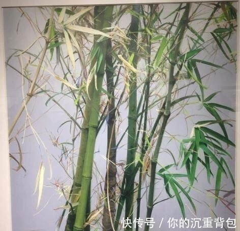 冷军的油画竹子和90后大叔池静山笔下的墨竹，你更喜欢哪个呢