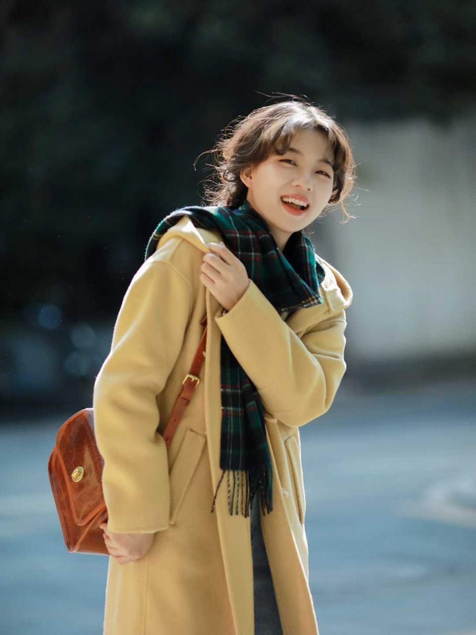 咖色|小个子女生不露腿穿搭法来喽!又美又可爱,软糯效果真的超减龄