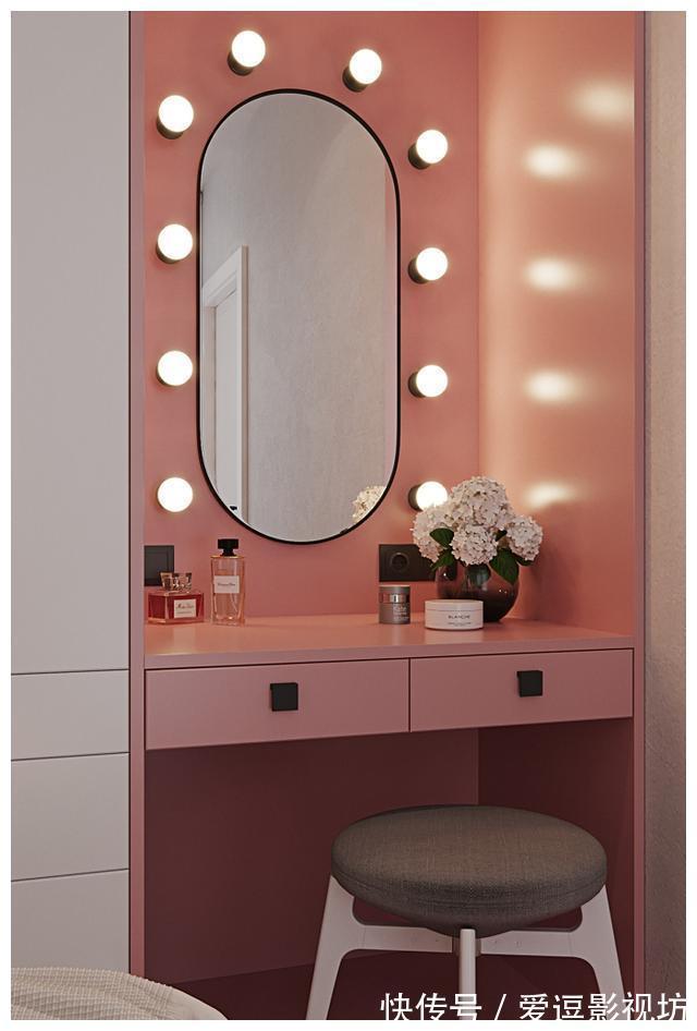 玩转|她家只有33㎡,大胆玩转治愈系色彩,原来一个人也可以很甜!