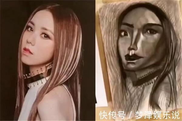 美术生!美术生学霸笔下的明星素描,跃然纸上惊艳众人,堪称灵魂画手