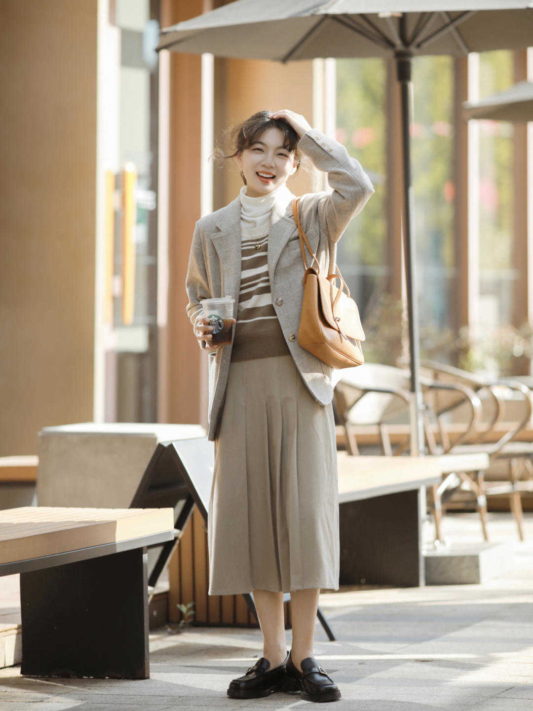 穿搭 原来冬天的韩系穿搭这么好看,温度和风度并存,照搬都很精致
