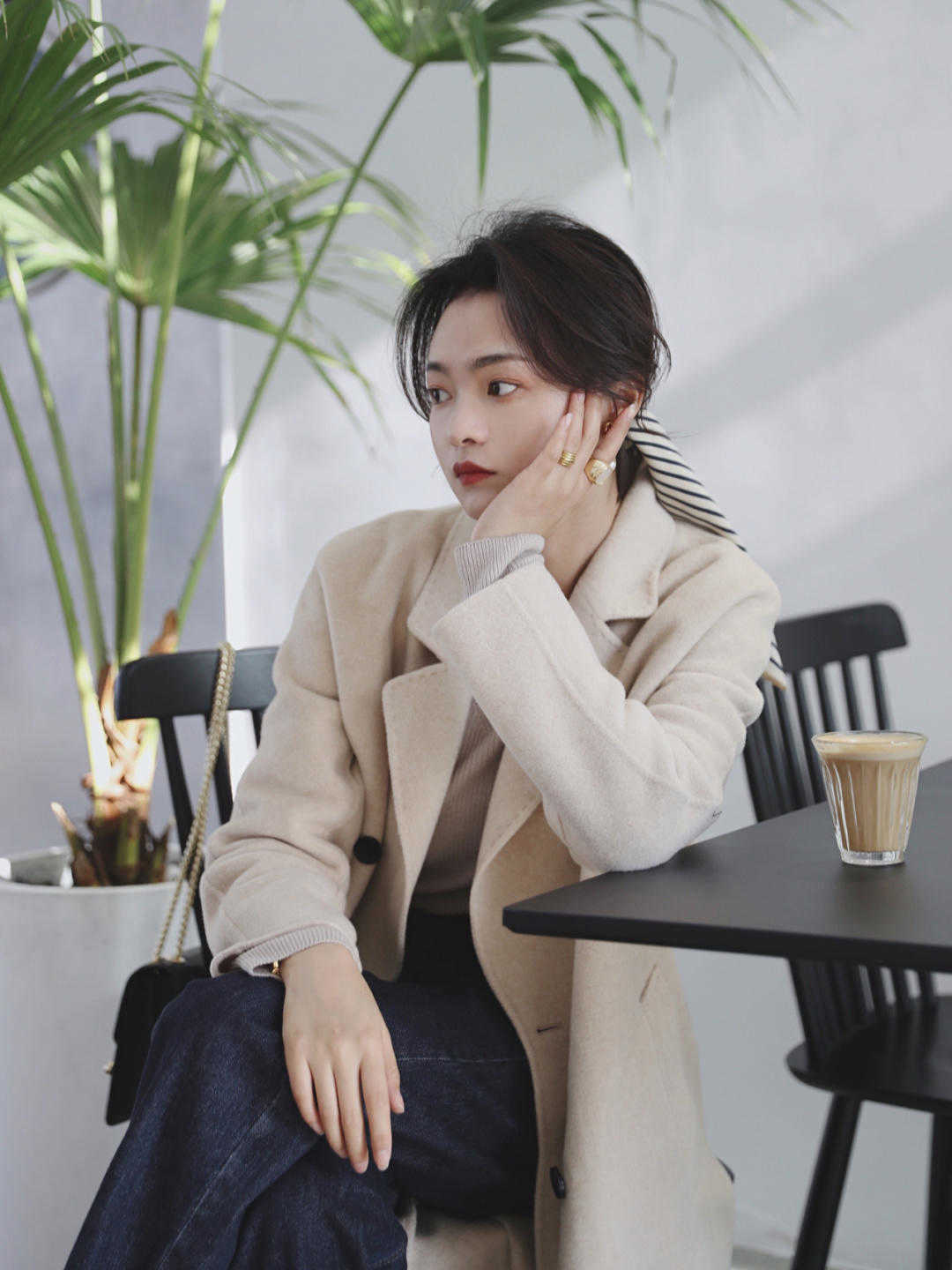 膝盖|初冬的正确打开方式,大衣+靴子才是王炸组合,简直太保暖