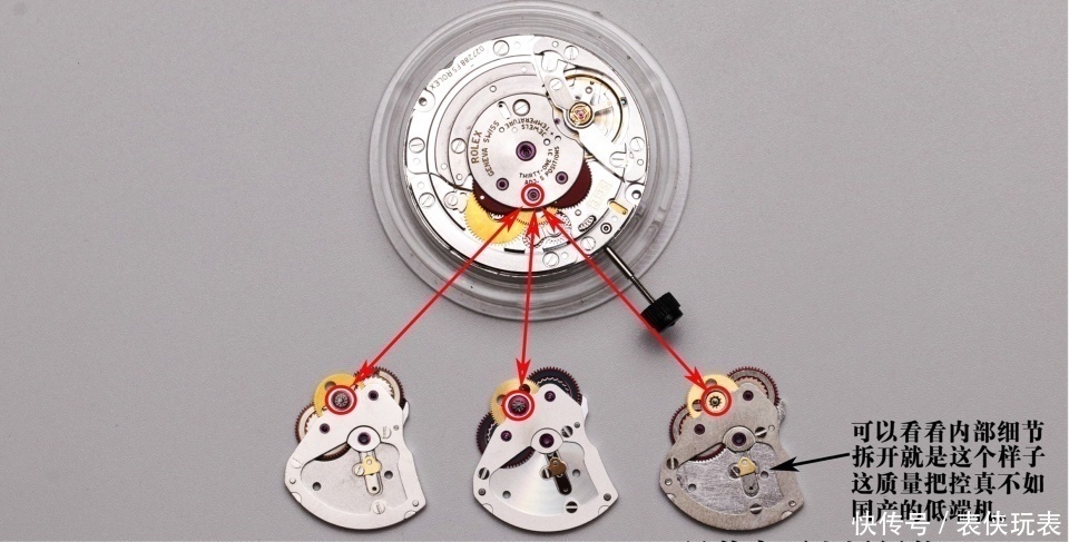 机芯 表侠玩表聊聊假表中最多的表,为什么是劳力士