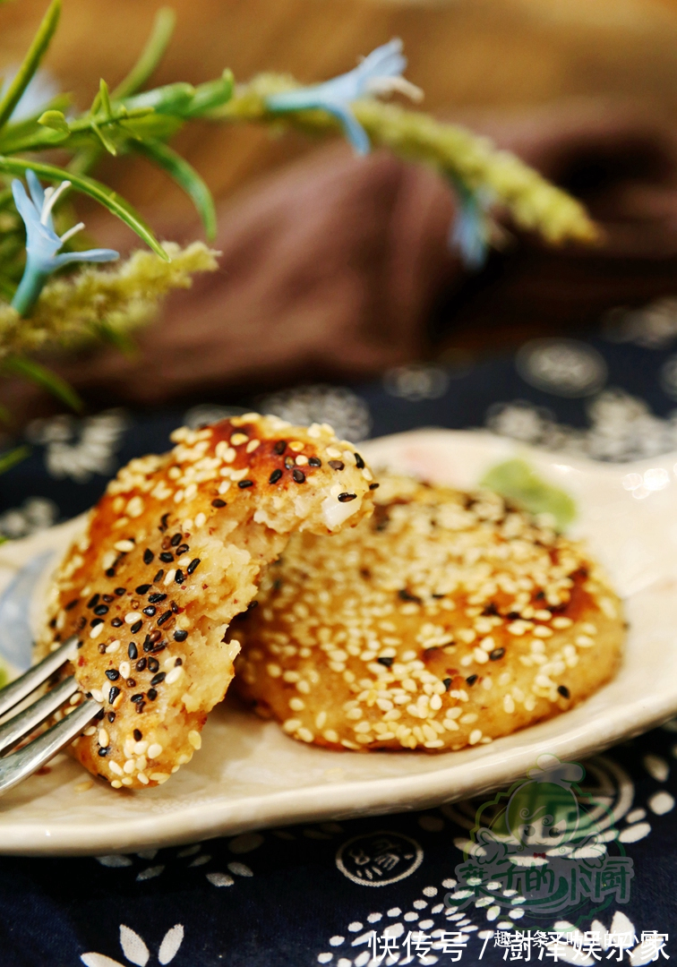 山药饼|一根山药,半碗糯米粉,5分钟搞定早餐,常给孩子吃再也不挑食!