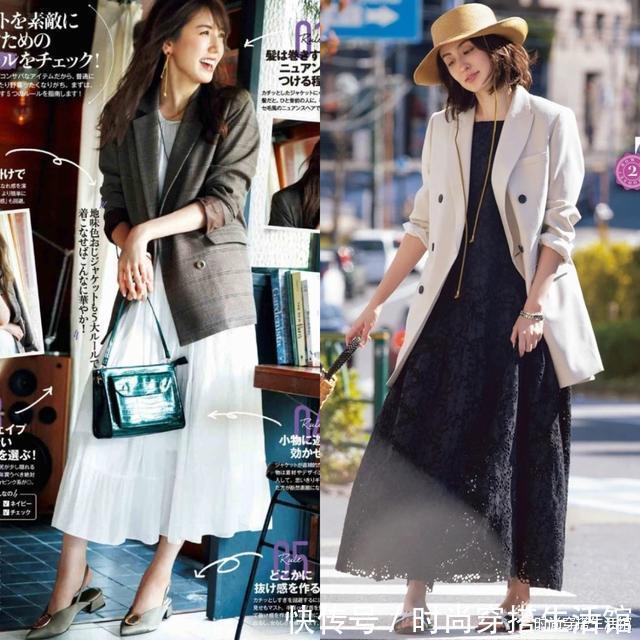 tips|最近火了一种外套:叫“西装外套”,时髦显高,照着穿就对了