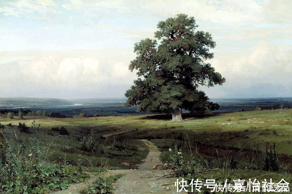 油画&俄罗斯油画大师,伊凡·伊凡诺维奇·希施金,风景油画作品选集