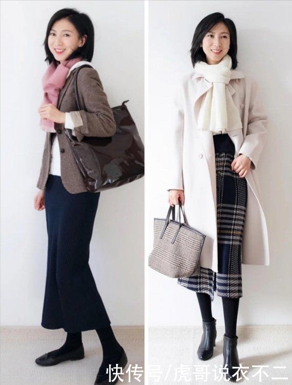 又一位简约风博主火了，“一裙多穿”圈粉无数，每一套都超优雅