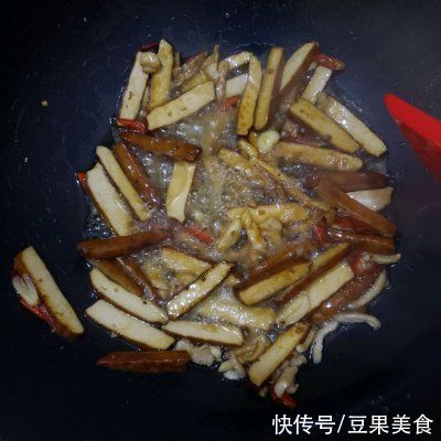 做法|史上最好吃的豆腐干炒肉丝做法