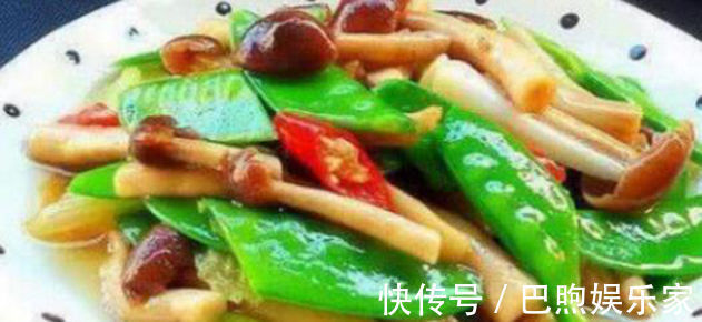 荷兰豆|美食看看粉条辣椒肉丝，茶树菇炒荷兰豆，芒果酱炒虾，百合炒肉